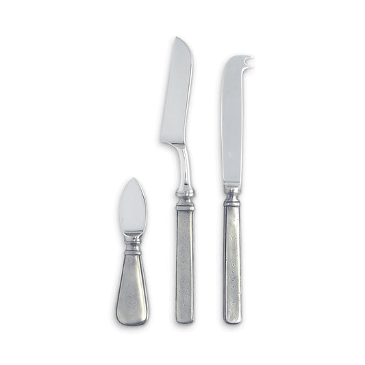 Gabriella Cheese Knife Set by Match Pewter