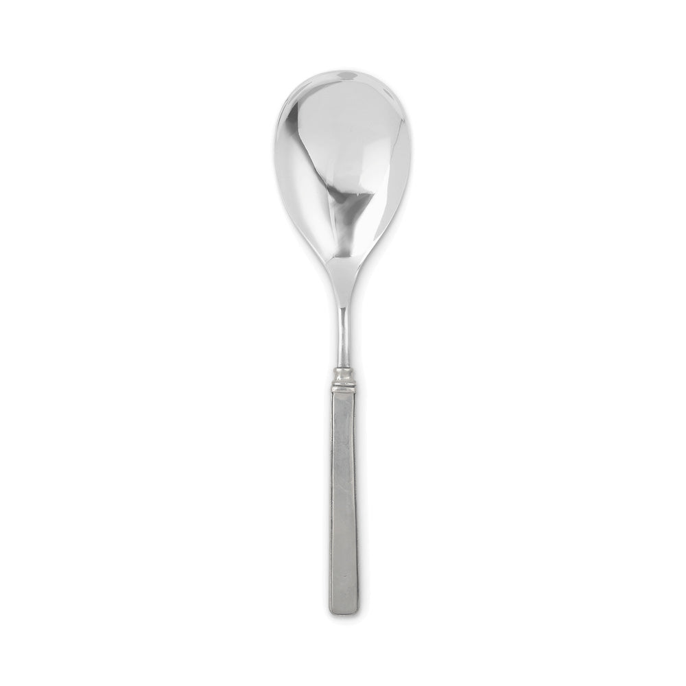 Gabriella Wide Serving Spoon by Match Pewter