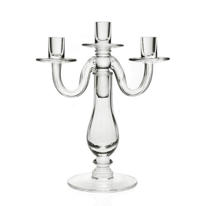 Gabrielle 3 Candle Candelabra (13") by William Yeoward Crystal