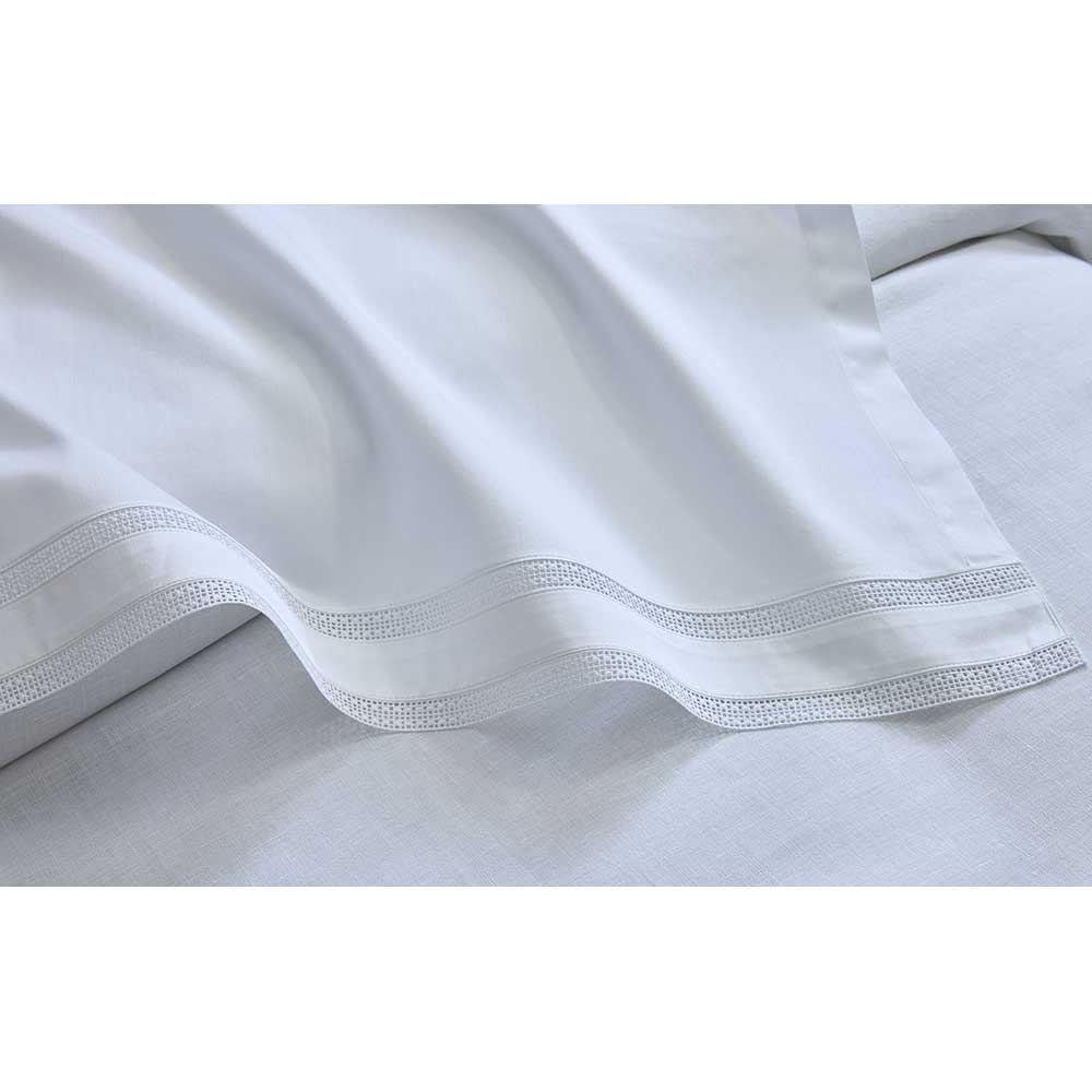 Ceylon Satin Stitch Luxury Bed Linens by Matouk