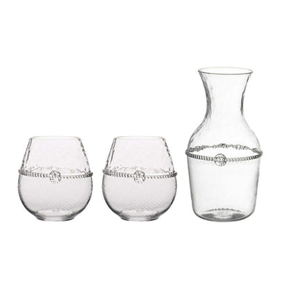 Graham 3 Piece Carafe and Stemless Red Wine by Juliska