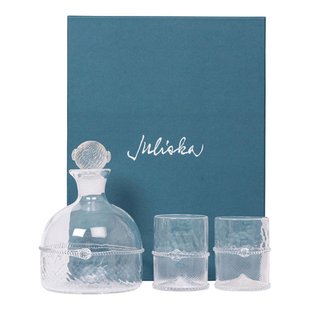 Graham 3 Piece Decanter and Double Old Fashioned Set by Juliska Additional Image-1