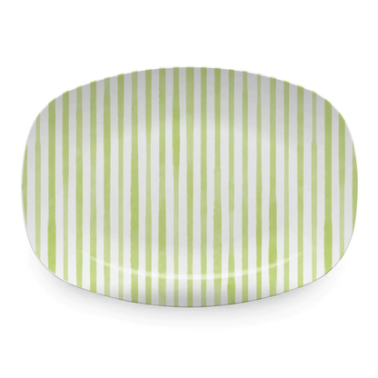 Simple Stripes Platter by Mariposa