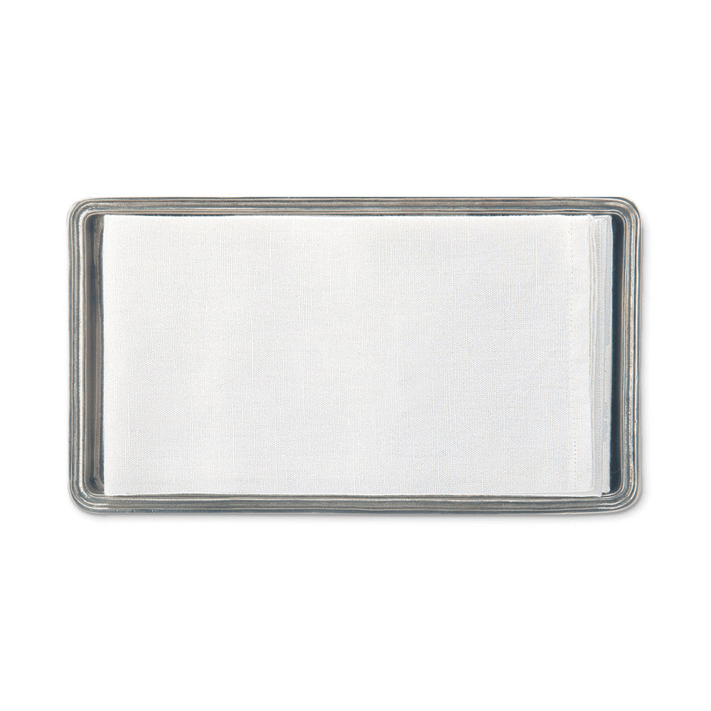 Guest Towel Tray by Match Pewter