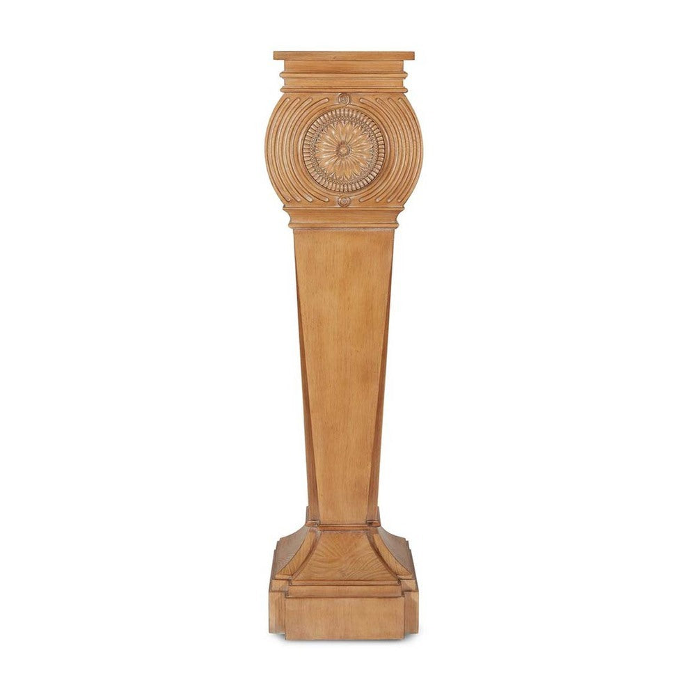 Gustave Pedestal (Washed Pine) by Bunny Williams Home Additional Image - 1