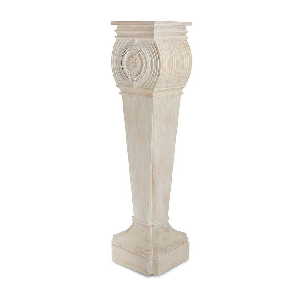 Gustave Pedestal (White) by Bunny Williams Home