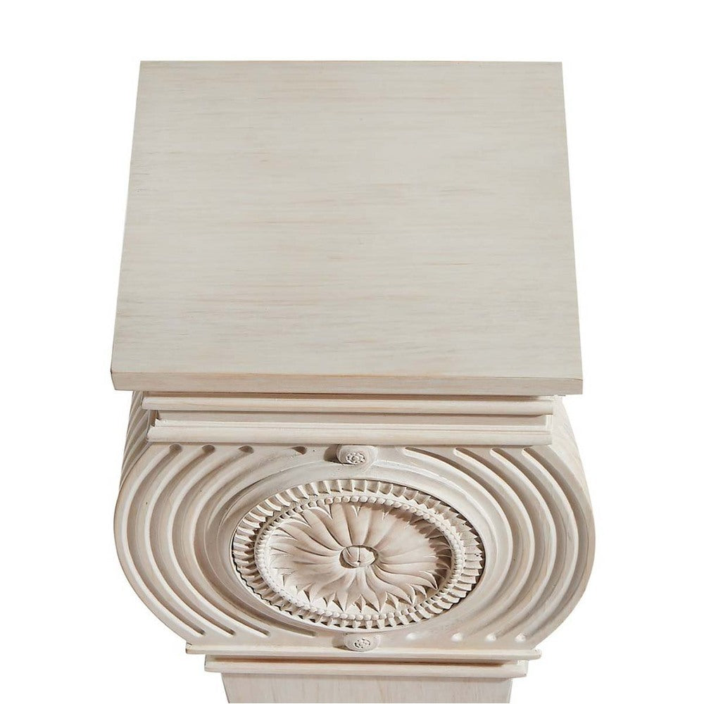 Gustave Pedestal (White) by Bunny Williams Home Additional Image - 5