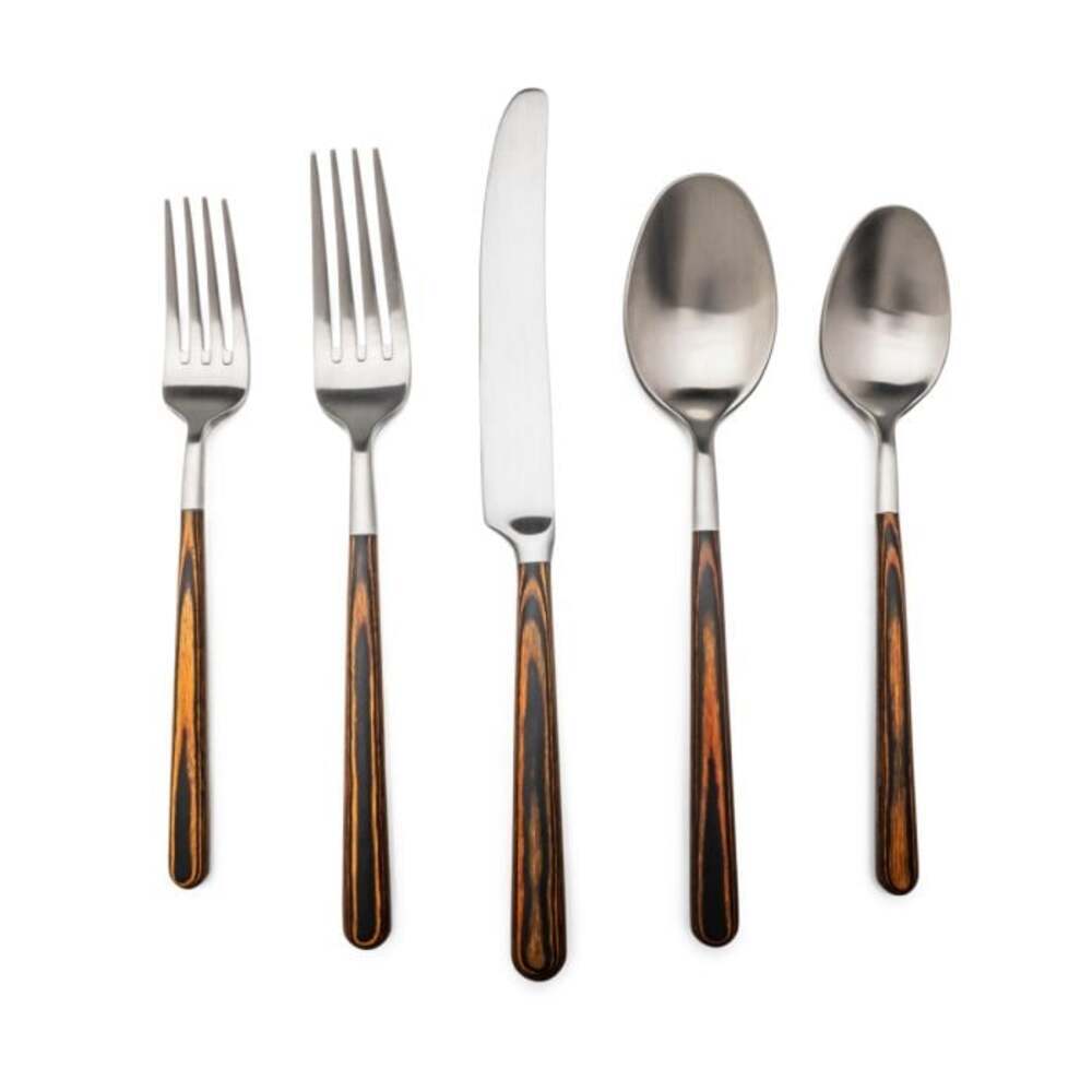 Hampton Hazel 5-Piece Flatware Setting in Gift Box by Simon Pearce