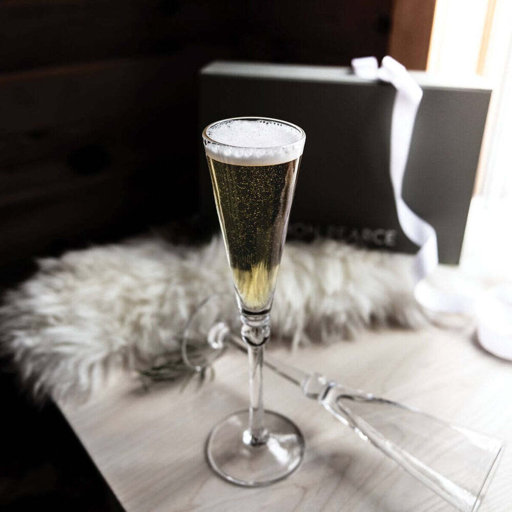Hartland Champagne Flute by Simon Pearce Additional Image-7