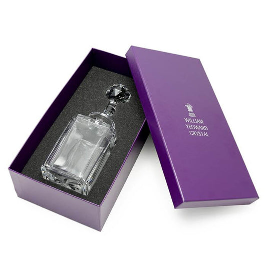 Helen Square Decanter Gift Boxed by William Yeoward Crystal