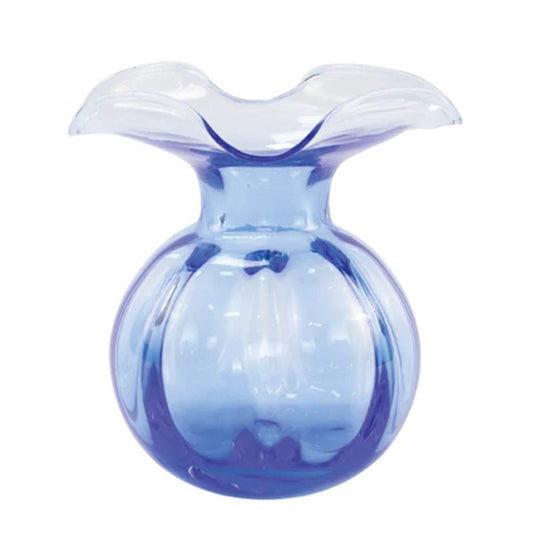 Hibiscus Cobalt Blue Glass Bud Vase by VIETRI