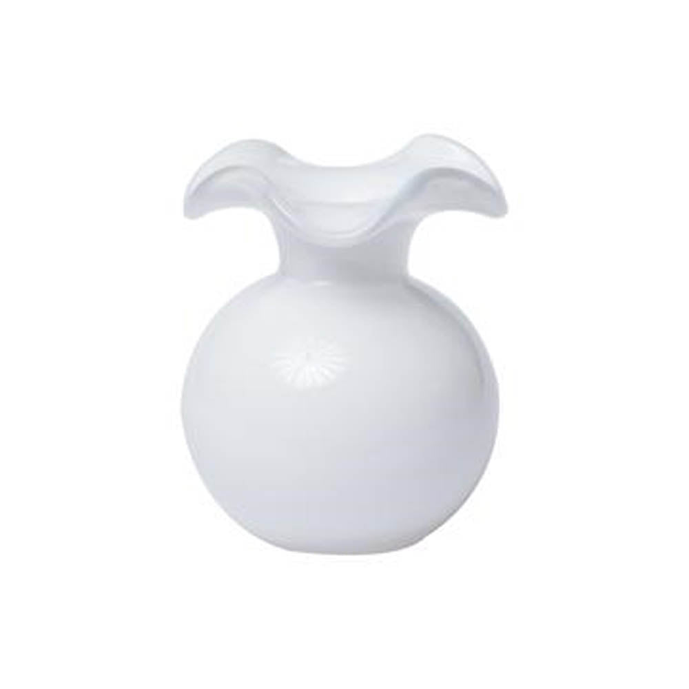 Hibiscus Medium Vase White by VIETRI