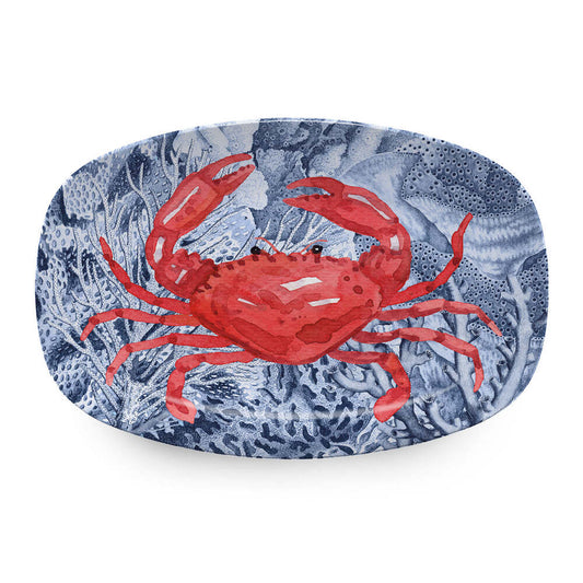 Hiding Crab Platter by Mariposa