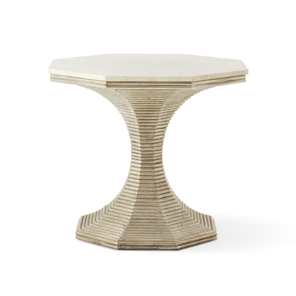 Hourglass Table (Silver) by Bunny Williams Home