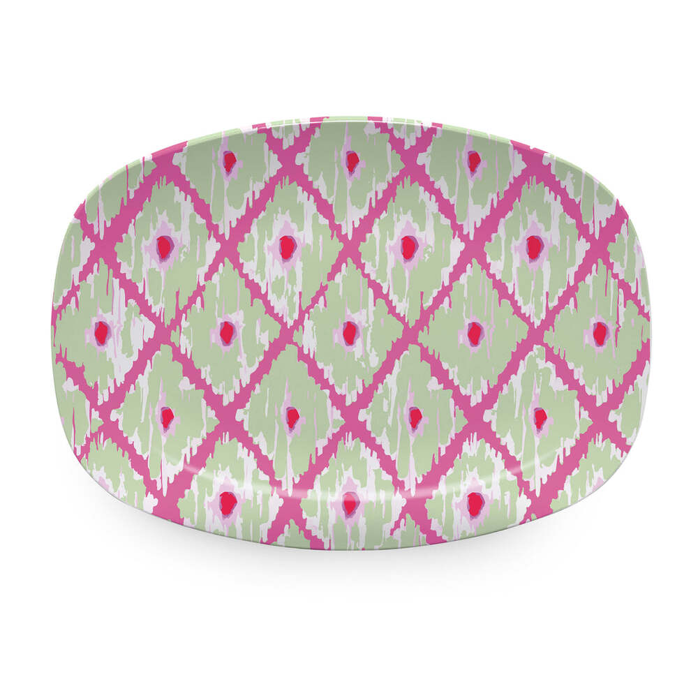 Ikat Chic Platter by Mariposa