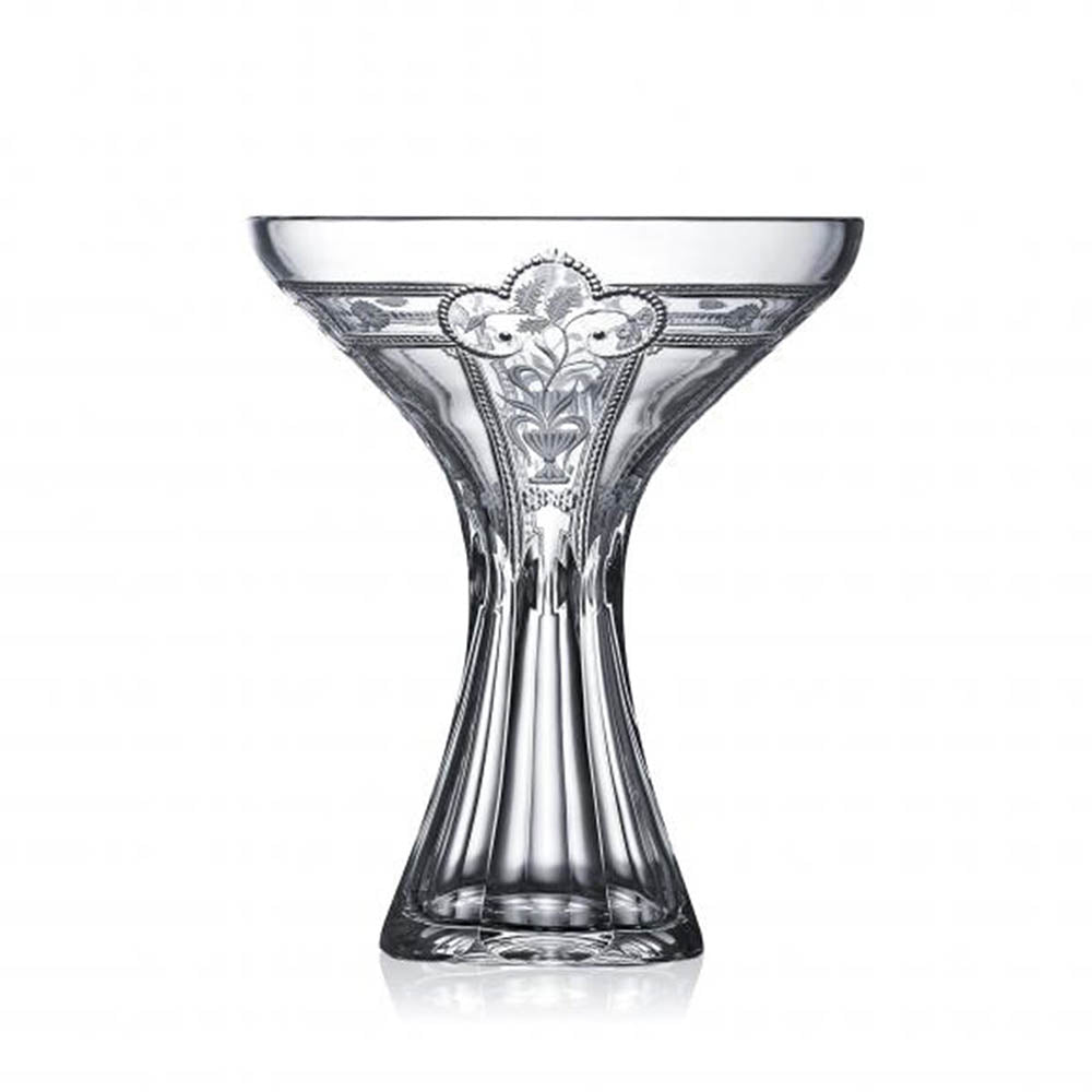 Imperial Clear Bouquet Vase - 8" by Varga Crystal