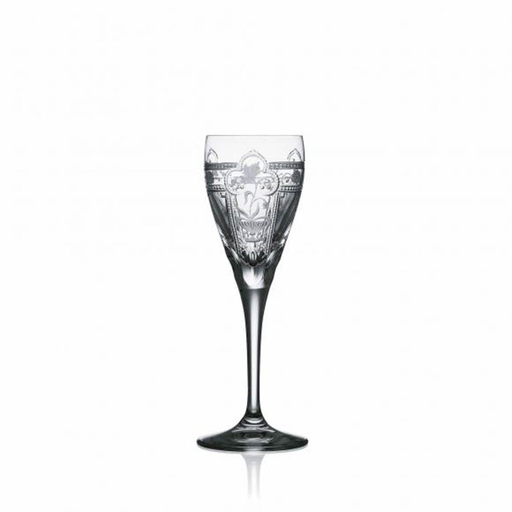 Imperial Clear Cordial Glass by Varga Crystal