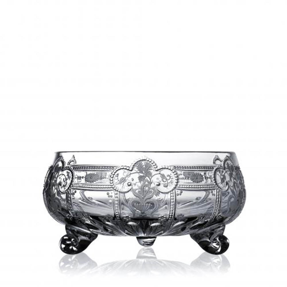 Imperial Clear Footed Bowl - 6'' -490306 by Varga Crystal