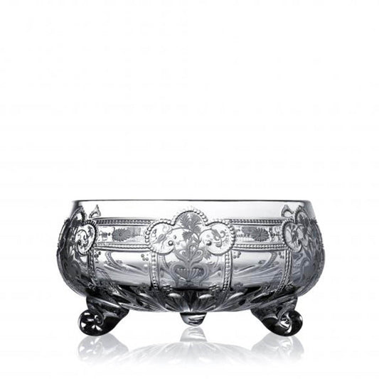 Imperial Clear Footed Bowl - 6'' -490306 by Varga Crystal
