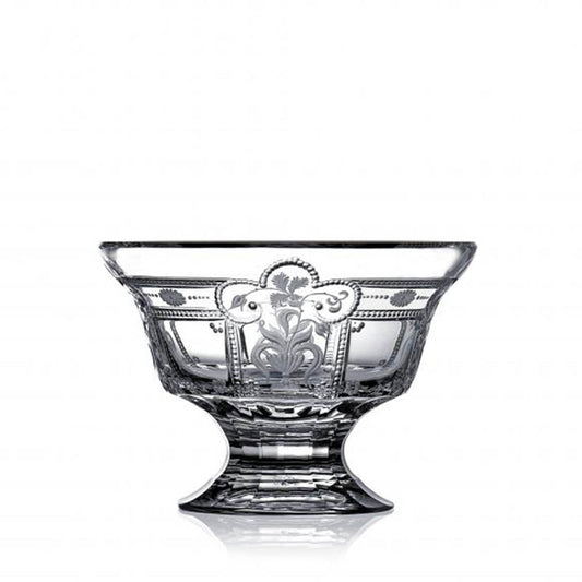 Imperial Clear Footed Bowl - 6'' by Varga Crystal