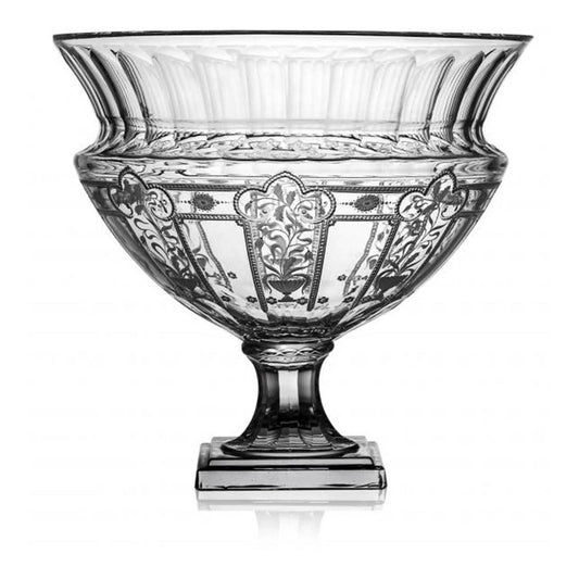Imperial Clear Footed Bowl Centerpiece - 16" by Varga Crystal