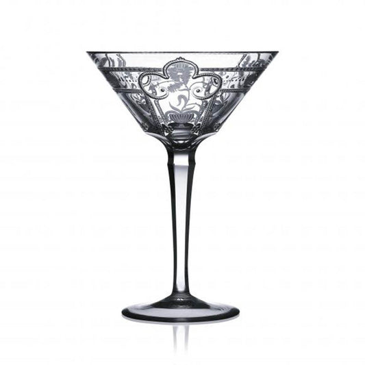 Imperial Clear Martini Glass by Varga Crystal
