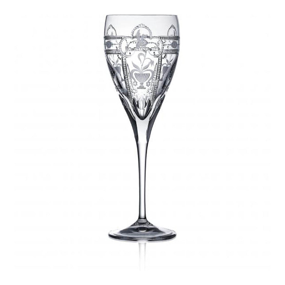 Imperial Clear Water Glass by Varga Crystal