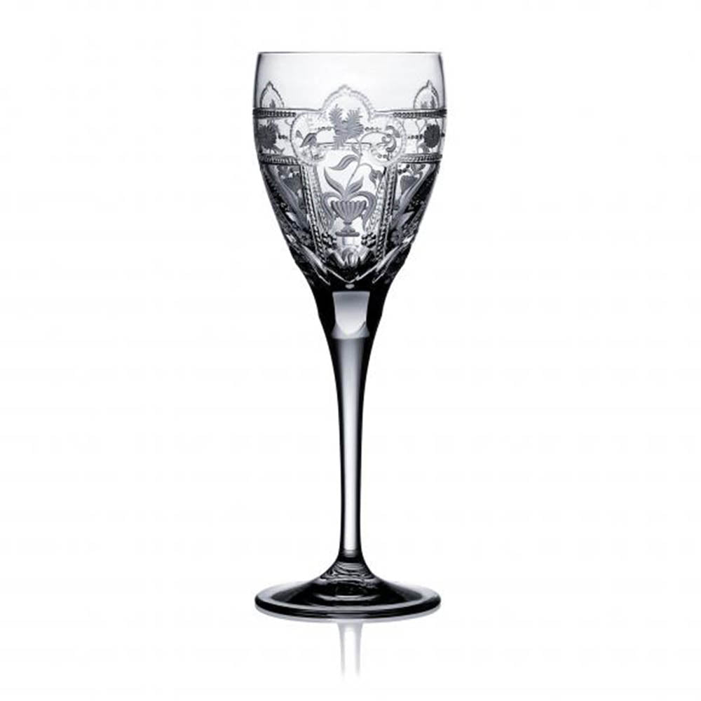 Imperial Clear White Wine Glass by Varga Crystal