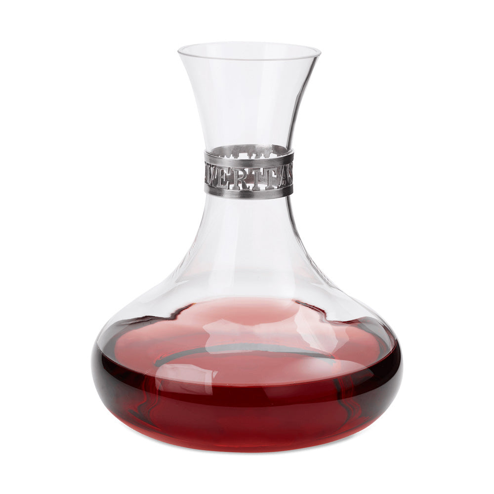 In Vino Veritas Decanter by Match Pewter