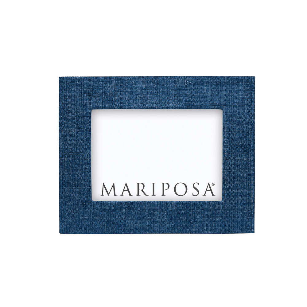 Faux Grasscloth 4X6 Frame by Mariposa