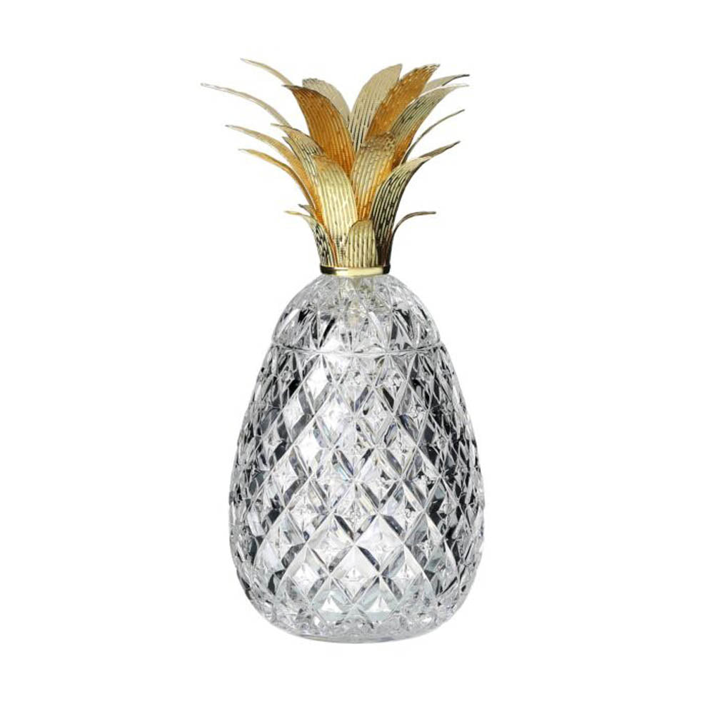 Isadora Pineapple Centrepiece 11" Gold - Limited Edition by William Yeoward