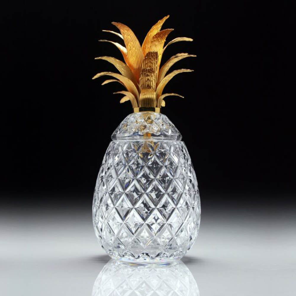 Isadora Pineapple Centrepiece 11" Gold - Limited Edition by William Yeoward Additional Image - 2
