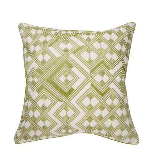 Kasai 20" Pillow Green By Bunny Williams Home