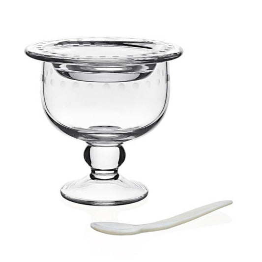 Katerina Caviar Server For 2 With Spoon by William Yeoward