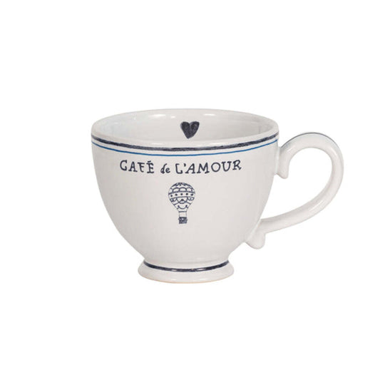 L'Amour Toujours Breakfast Cup by Juliska