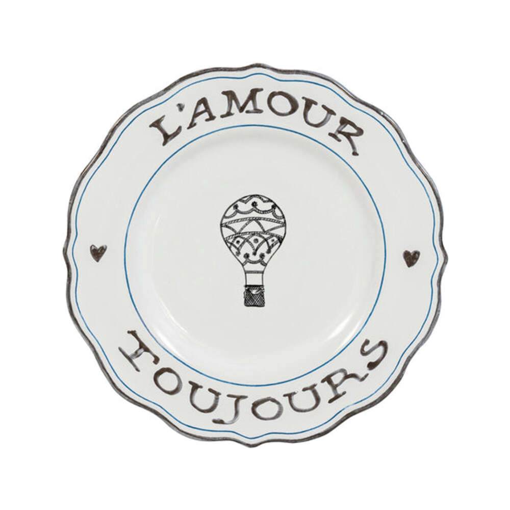L'Amour Toujours Dessert/Salad Plate Assorted - Set of 4 by Juliska Additional Image-2