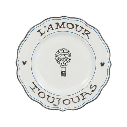L'Amour Toujours Dessert/Salad Plate Assorted - Set of 4 by Juliska Additional Image-2