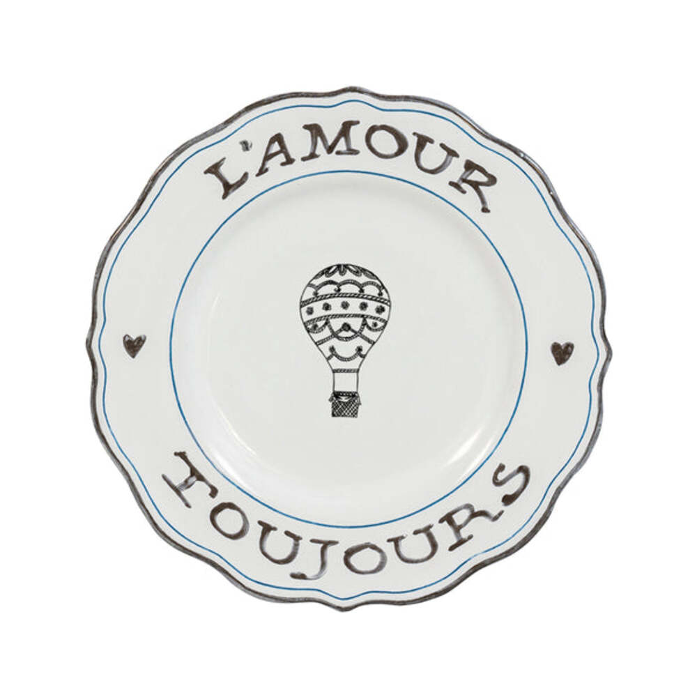 L'Amour Toujours Dessert/Salad Plate Assorted - Set of 4 by Juliska Additional Image-3