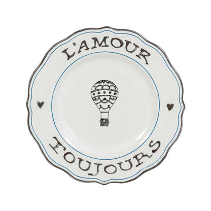 L'Amour Toujours Dessert/Salad Plate Assorted - Set of 4 by Juliska Additional Image-3