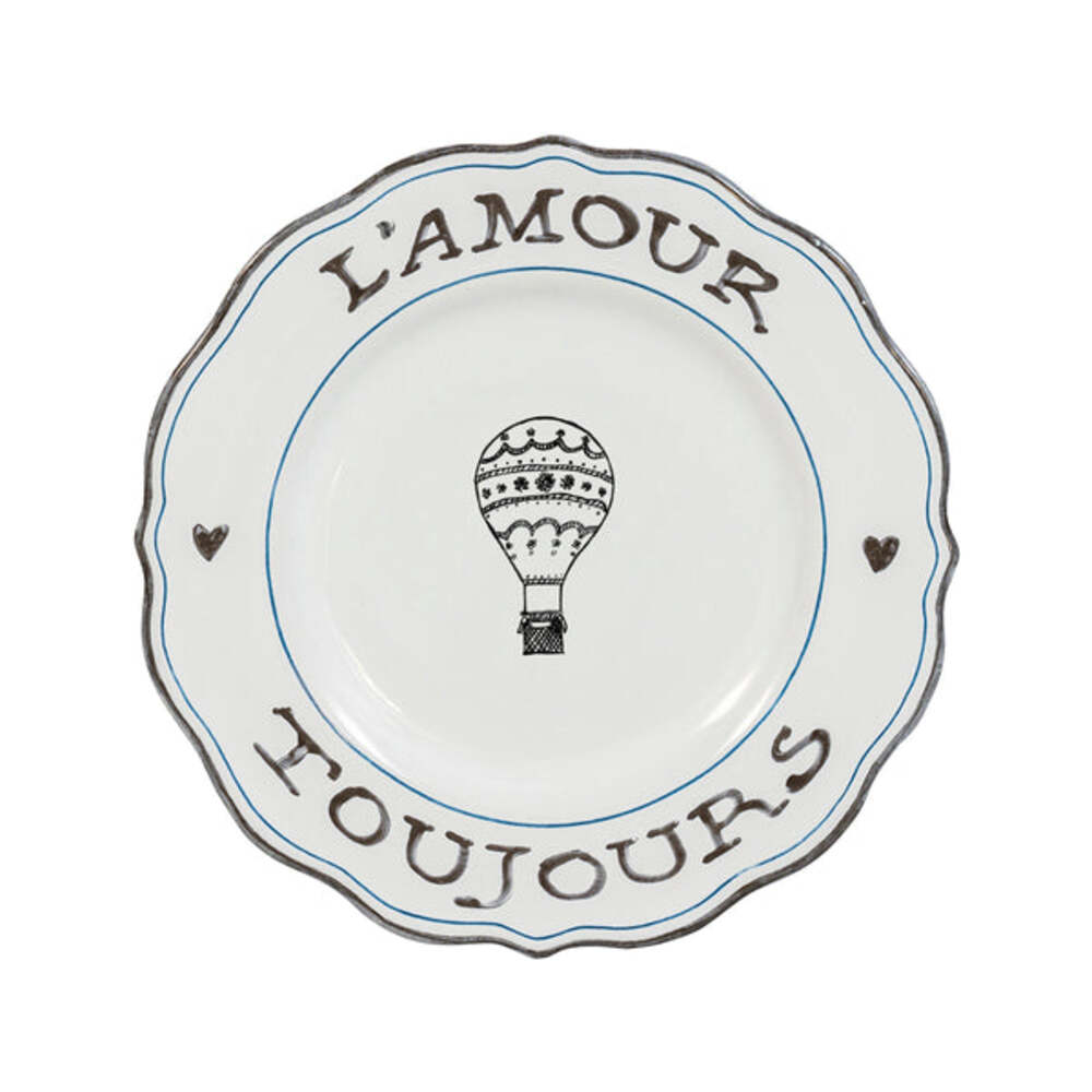 L'Amour Toujours Dessert/Salad Plate Assorted - Set of 4 by Juliska Additional Image-4
