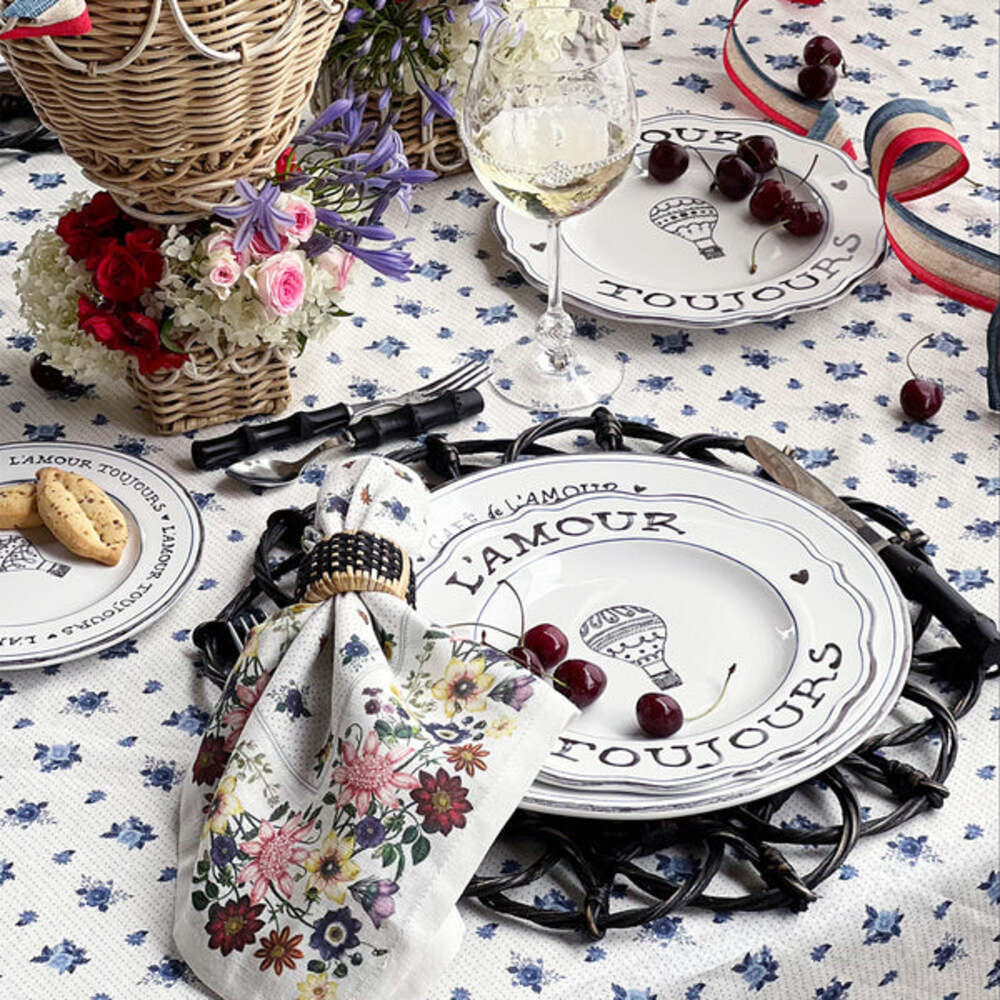 L'Amour Toujours Dessert/Salad Plate Assorted - Set of 4 by Juliska Additional Image-7