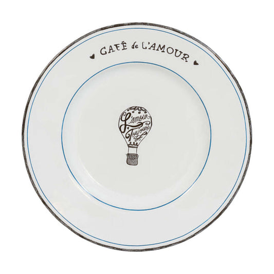 L'Amour Toujours Dinner Plate by Juliska