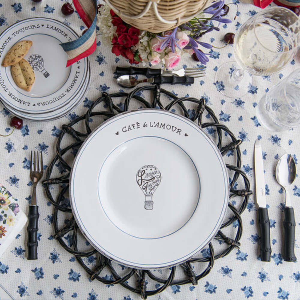 L'Amour Toujours Dinner Plate by Juliska Additional Image-3