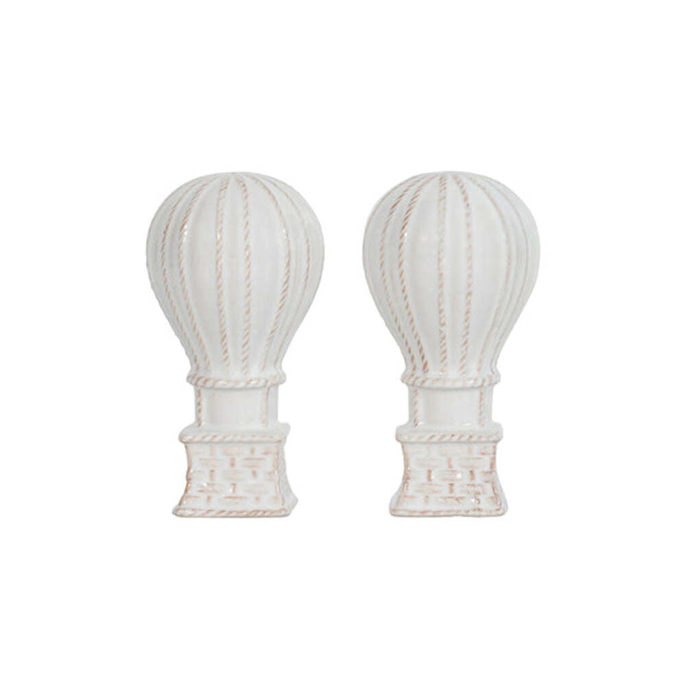 L'Amour Toujours Hot Air Balloon Salt and Pepper Set of 2 by Juliska