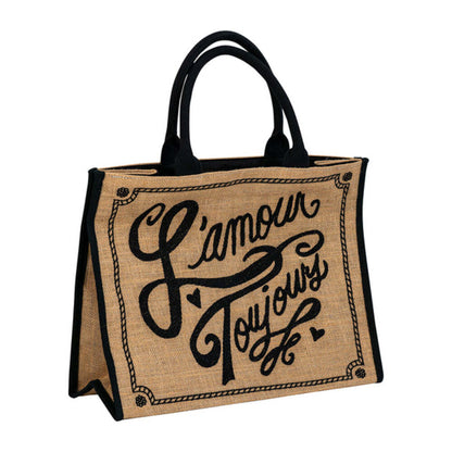 L'Amour Toujours Tote Bag by Juliska