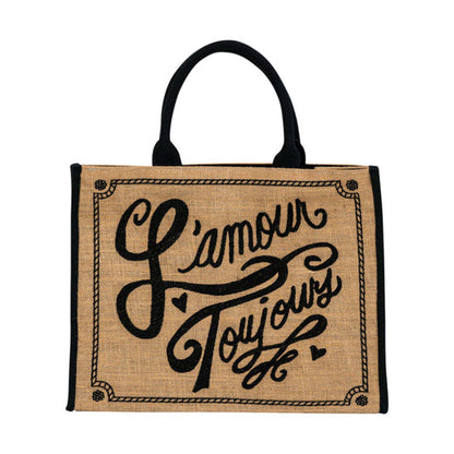 L'Amour Toujours Tote Bag by Juliska Additional Image-1