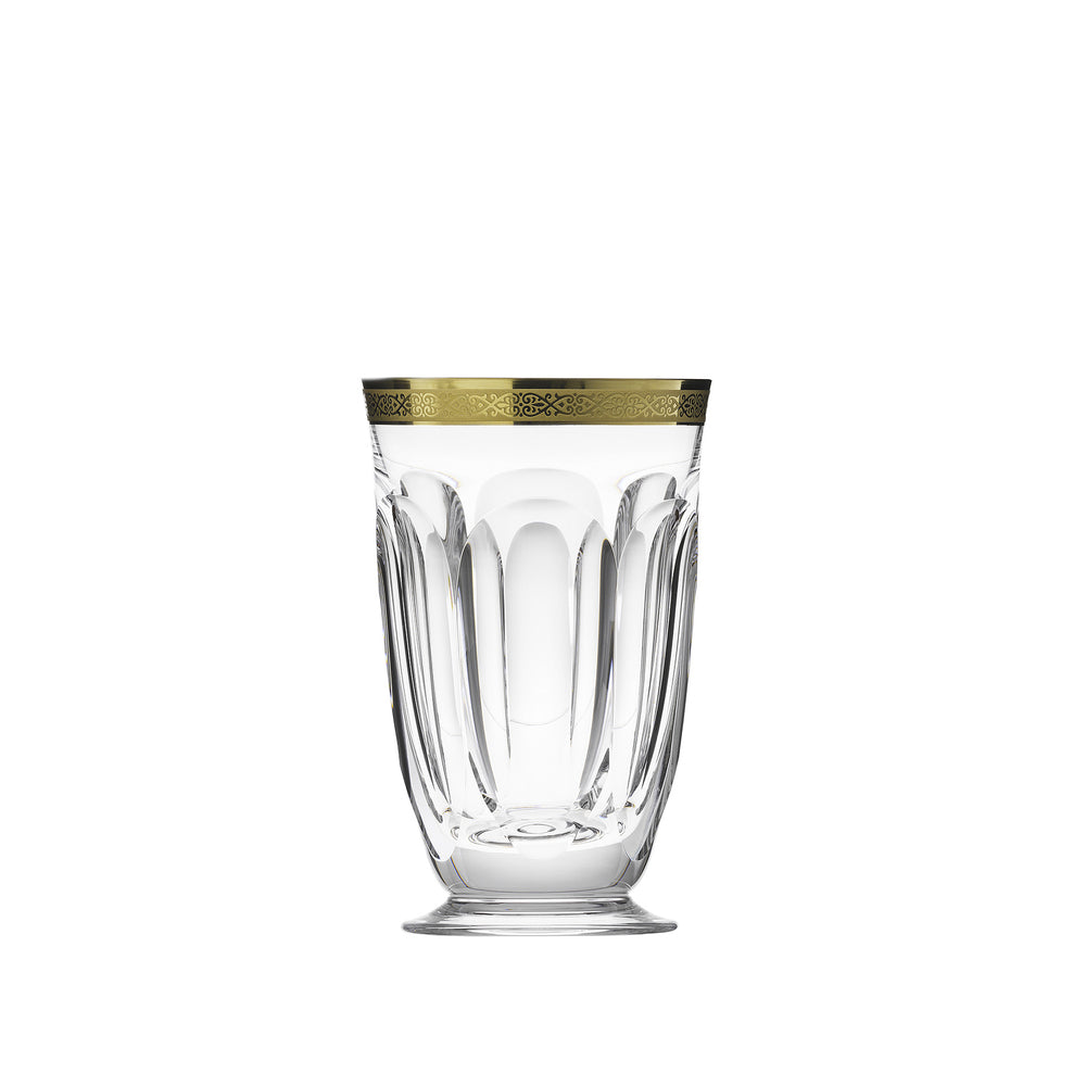 Lady Hamilton Gold Etch Water Glass, 360 ml by Moser