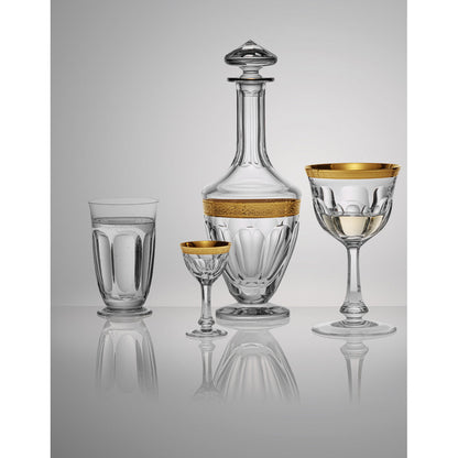 Lady Hamilton Gold Etch Water Glass, 360 ml by Moser Additional Image - 1