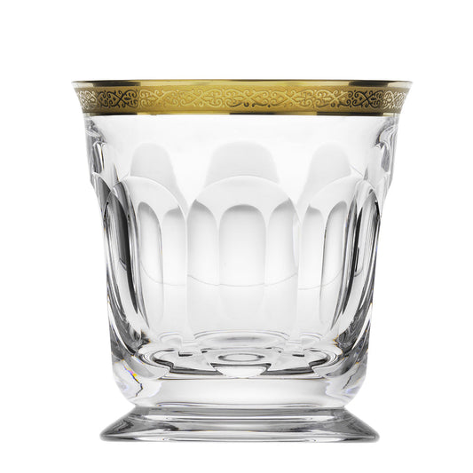 Lady Hamilton Tumbler, 370 ml with Hand-Painted Gold Decor by Moser