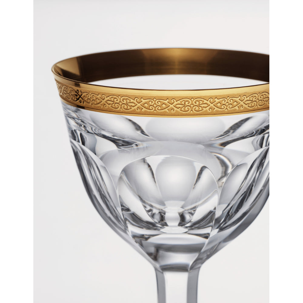 Lady Hamilton Wine Glass, 310 ml with Hand-Painted Gold Decor by Moser Additional Image - 2